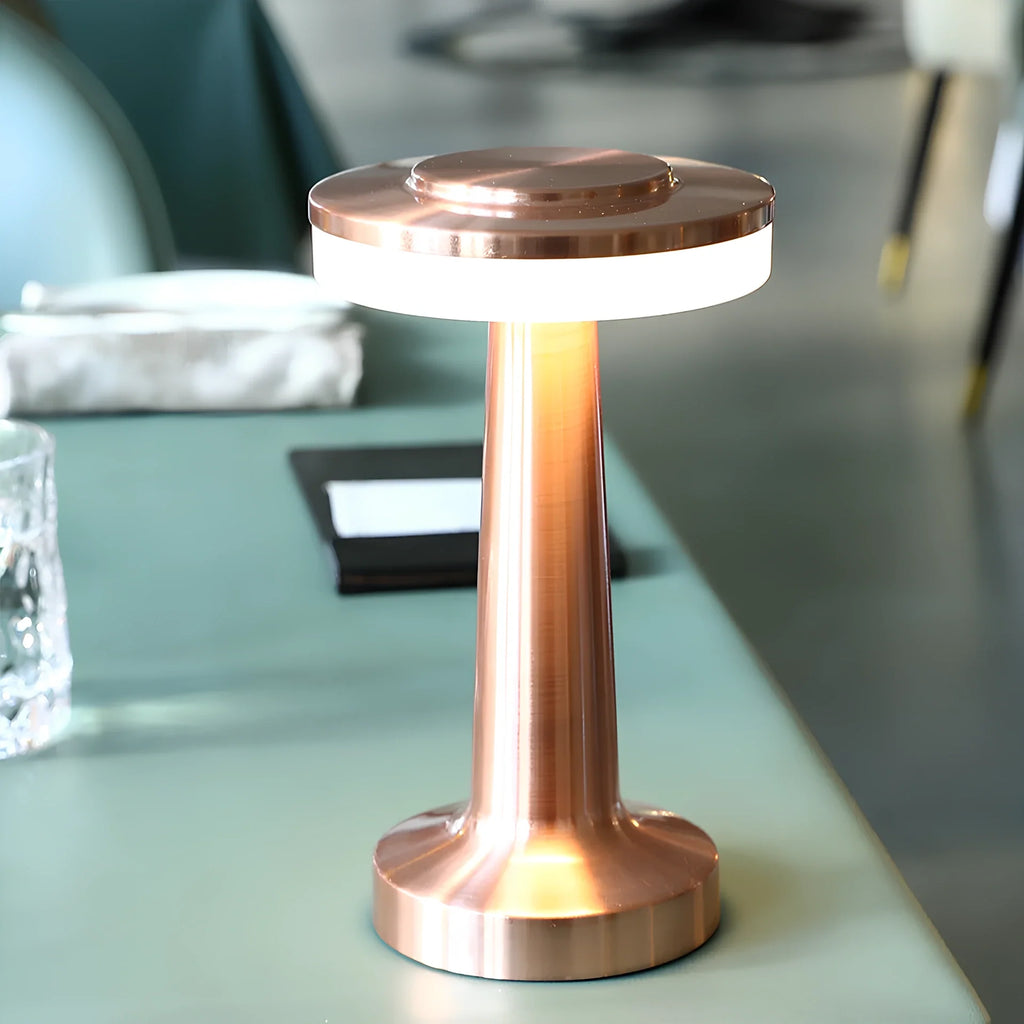 Klasyczny elegancka bezprzewodowa lampa stołowa