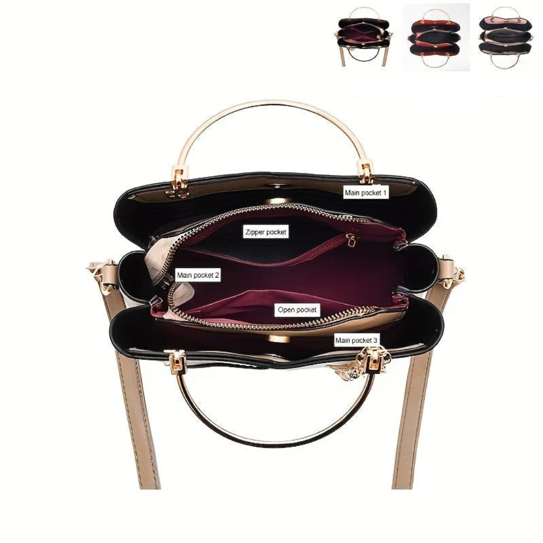 Ponadczasowa elegancka torebka damska na ramię na każdą okazję