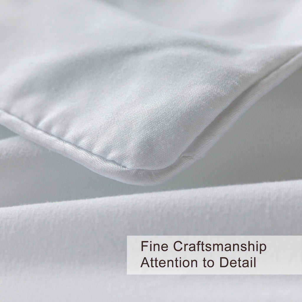 Christmas Duvet Cover Set with Pillowcases White Microfiber Bedding - Image 7