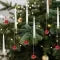 Christmas Tree Candles with LED Flickering Flame and Hanging Crystal Ornaments - Image 18