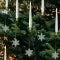 Christmas Tree Candles with LED Flickering Flame and Hanging Crystal Ornaments - Image 19
