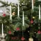 Christmas Tree Candles with LED Flickering Flame and Hanging Crystal Ornaments - Image 23
