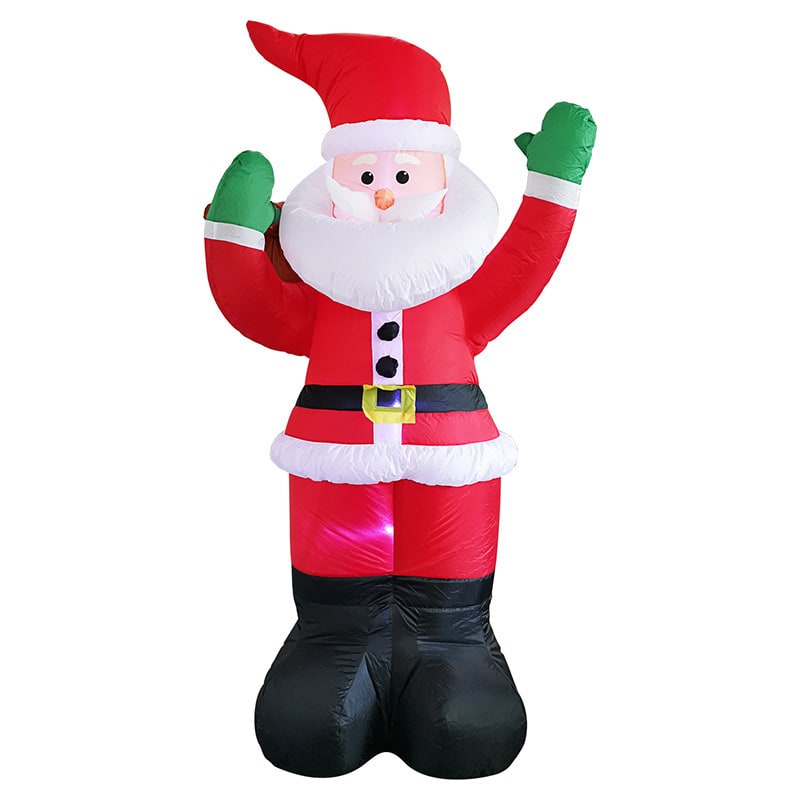 Christmas Yard Decorations Inflatable LED Lights Outdoor Lawn Display with Glowing Figures - Image 10