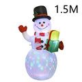 Christmas Yard Decorations Inflatable LED Lights Outdoor Lawn Display with Glowing Figures - Image 14