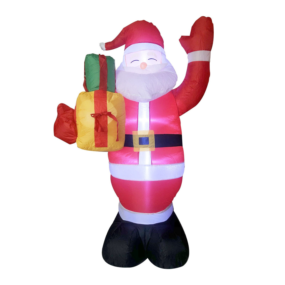 Christmas Yard Decorations Inflatable LED Lights Outdoor Lawn Display with Glowing Figures - Image 19