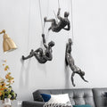 Artistic wall art with climber motif for home decor