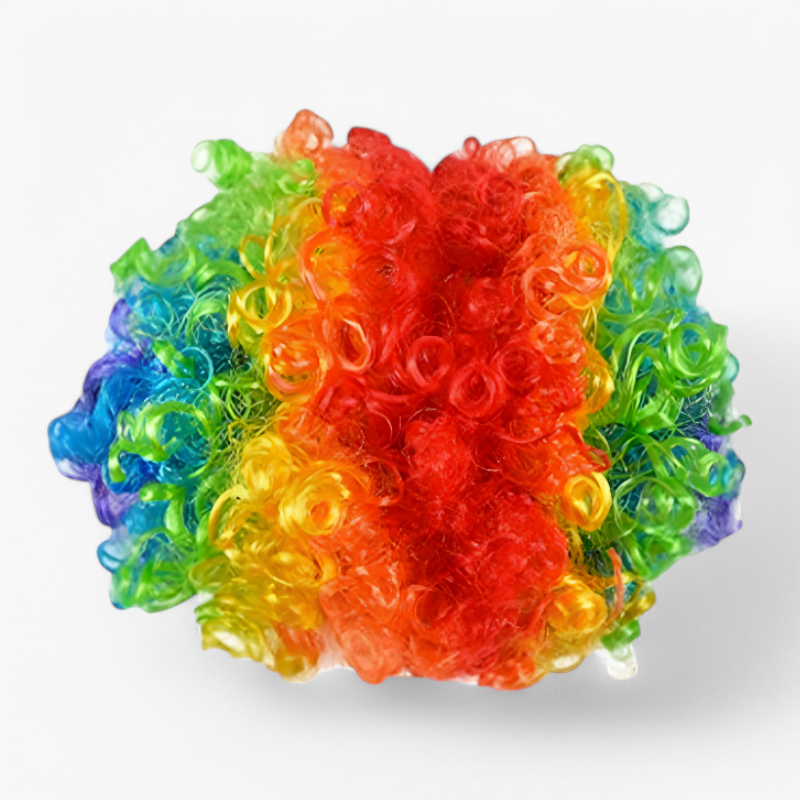 Kreatywny wielobarwny klaun zestaw kostiumów dla dzieci