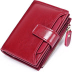 Stylowy praktyczny cienki portfel z zabezpieczeniem RFID