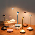 Cordless Rechargeable LED Table Lamp with Minimalist Design and USB Charging - Image 1