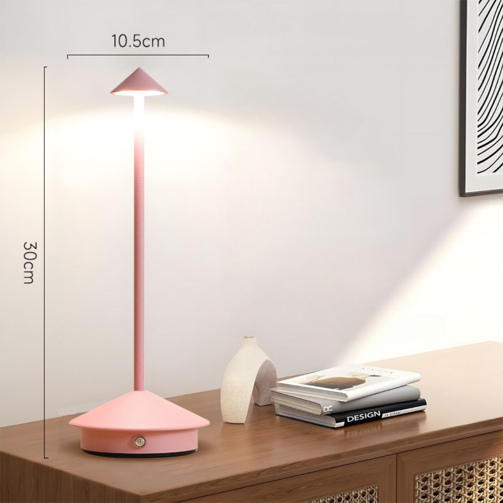 Cordless Rechargeable LED Table Lamp with Minimalist Design and USB Charging - Image 12