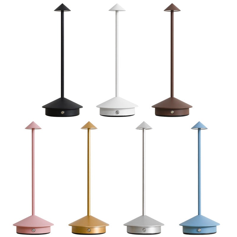 Cordless Rechargeable LED Table Lamp with Minimalist Design and USB Charging - Image 5