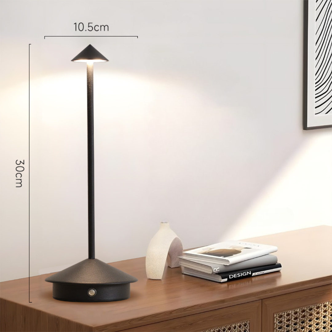 Cordless Rechargeable LED Table Lamp with Minimalist Design and USB Charging - Image 6