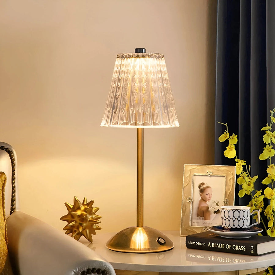 The Vintage Glass Table Lamp
