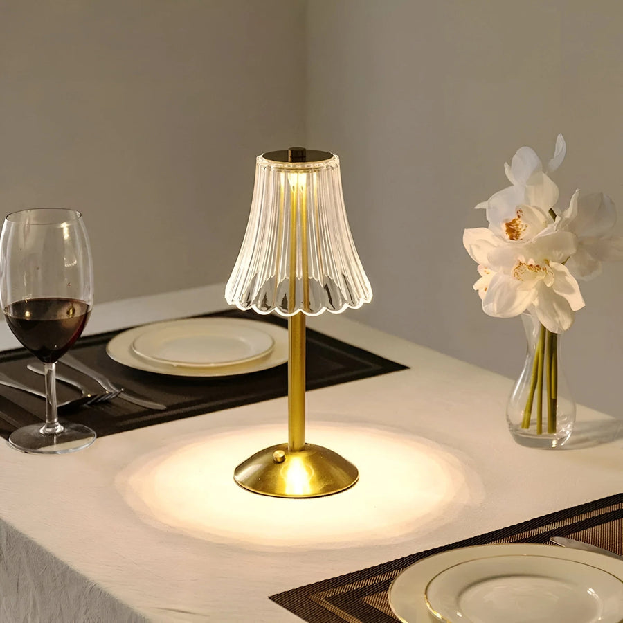 The Vintage Glass Table Lamp