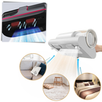 Kompaktowy zaawansowany bezprzewodowy odkurzacz na roztocza