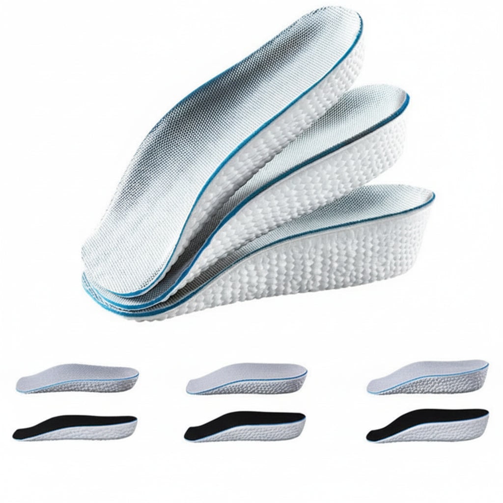 Custom Arch Support Insoles with Height Ergonomic Wedge and Deep Heel Cup for All-Day Comfort - Image 4