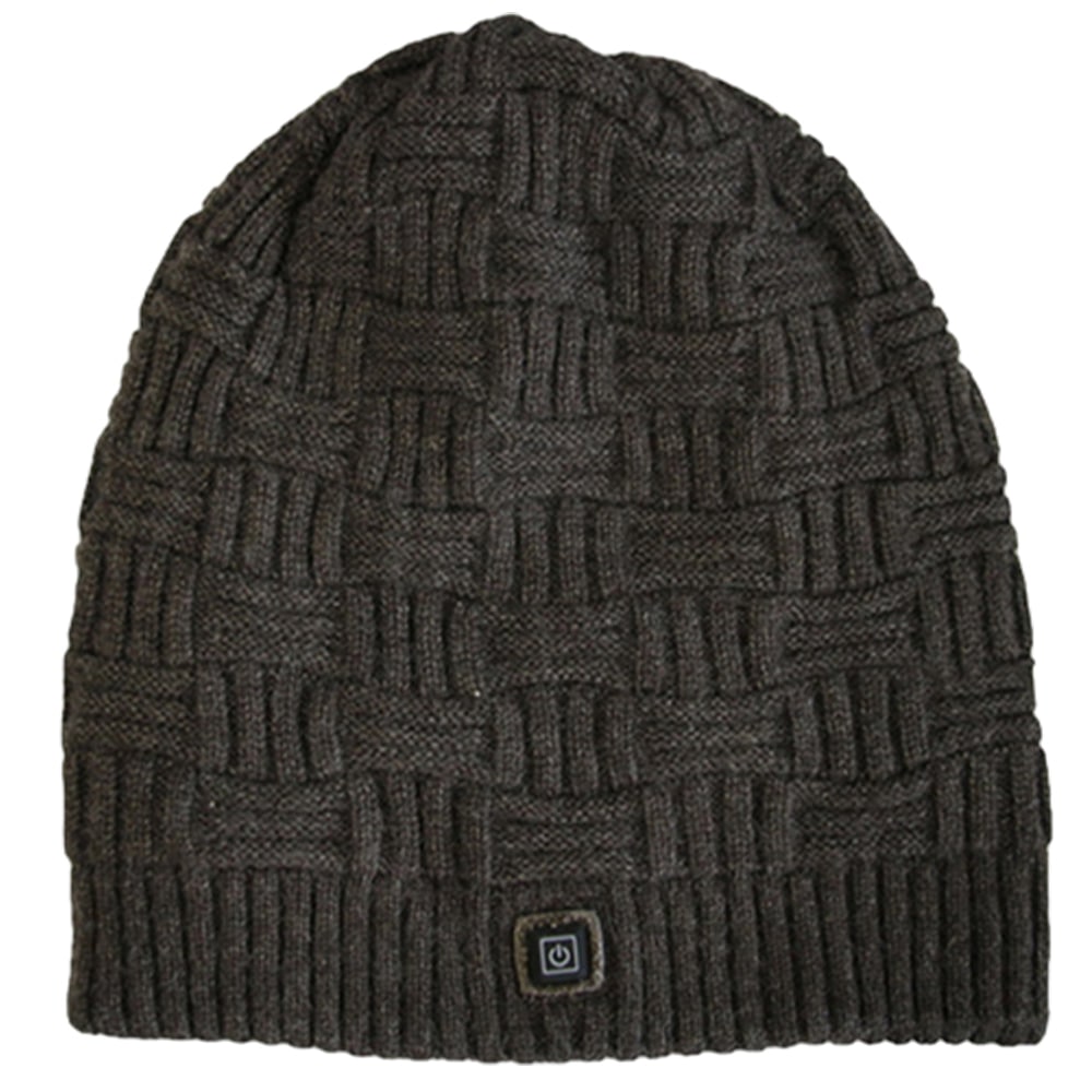 Czapka Zimowa z Daszkiem Damska Podgrzewana Beanie Akumulatorem 3400mah Uszatka Męska - Image 2