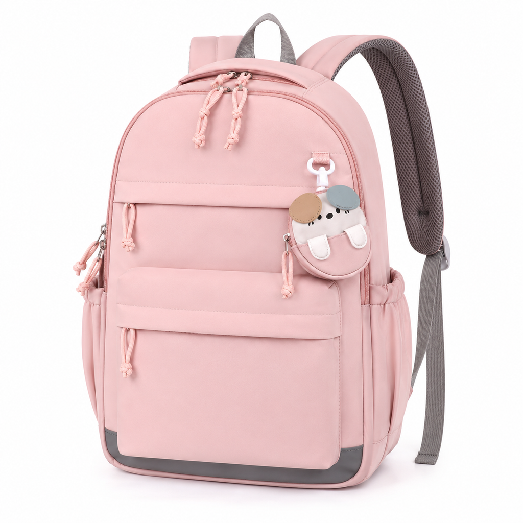 Sac à dos scolaire pour filles avec une conception spacieuse de rangement