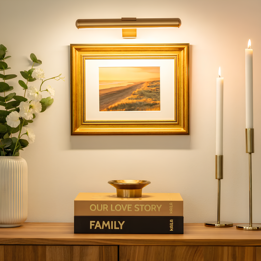 Lampada da parete LED regolabile wireless per quadri