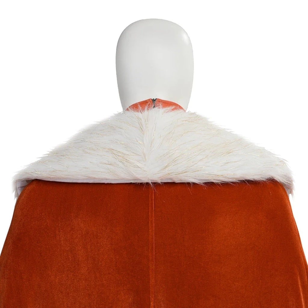 Damski Kostium na Halloween Cosplay Futurystyczny ze Spódnicą Maxi i Peleryną Stroj - Image 2
