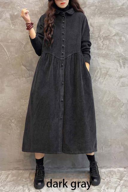 Cappotto da donna taglio ampio stile casual nero e verde medio