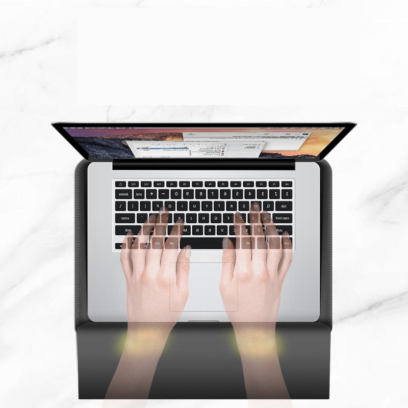 Ochronna torba na laptopa z wbudowaną podstawką