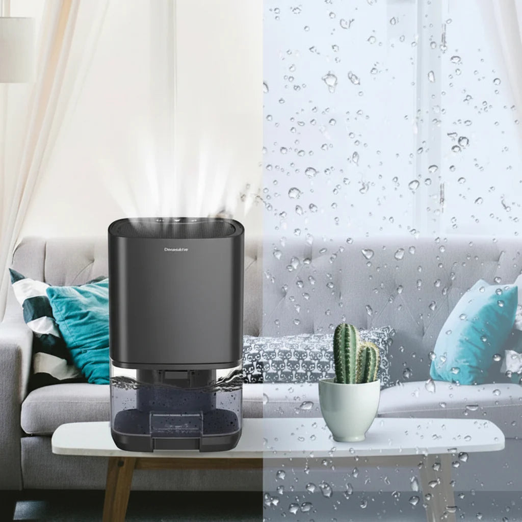 Przenośny Dehumidifier Kompaktowa Kontrola Wilgoci do Pomieszczeń