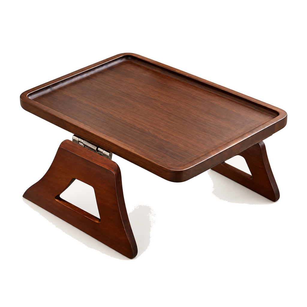 Adjustable table that fits over the armrest for sofa and armchair - Main product image