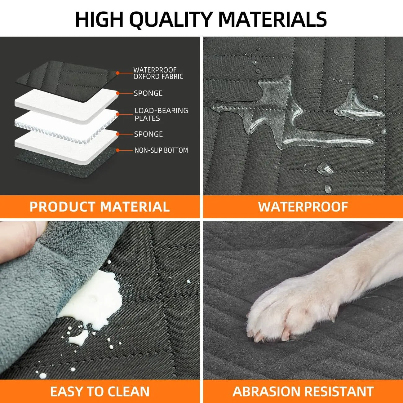 Ochronny Przedłużacz Siedzenia Samochodowego dla Psów