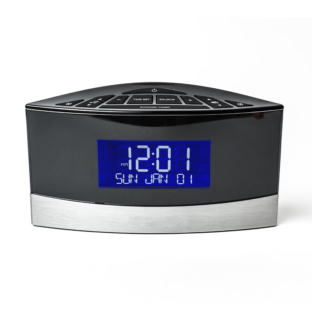 Digital Alarm Clock Radio with Am Fm Dual and Blue LED Display for Bedside - Image 7