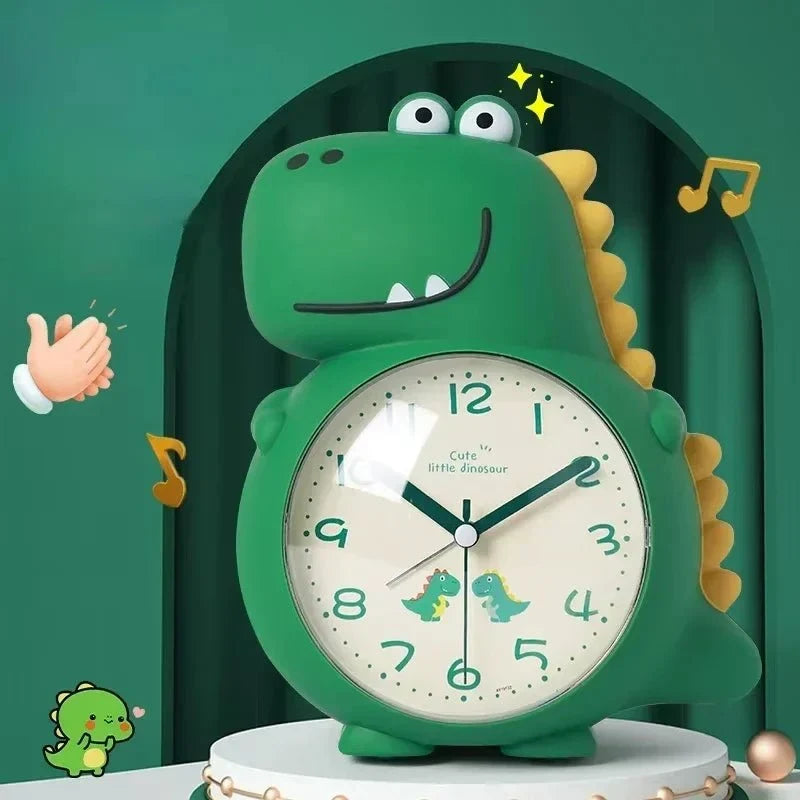 Dinosaur Alarm Clock with Analog Face and Gentle Wake-Up Light - Image 6