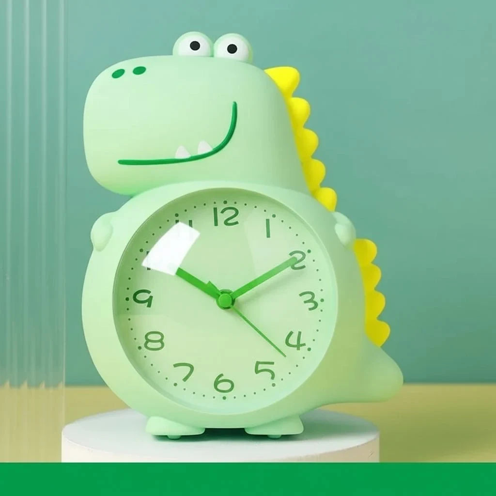 Dinosaur Alarm Clock with Analog Face and Gentle Wake-Up Light - Image 8