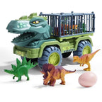 Giocattolo dinosauro con camion – set per bambini