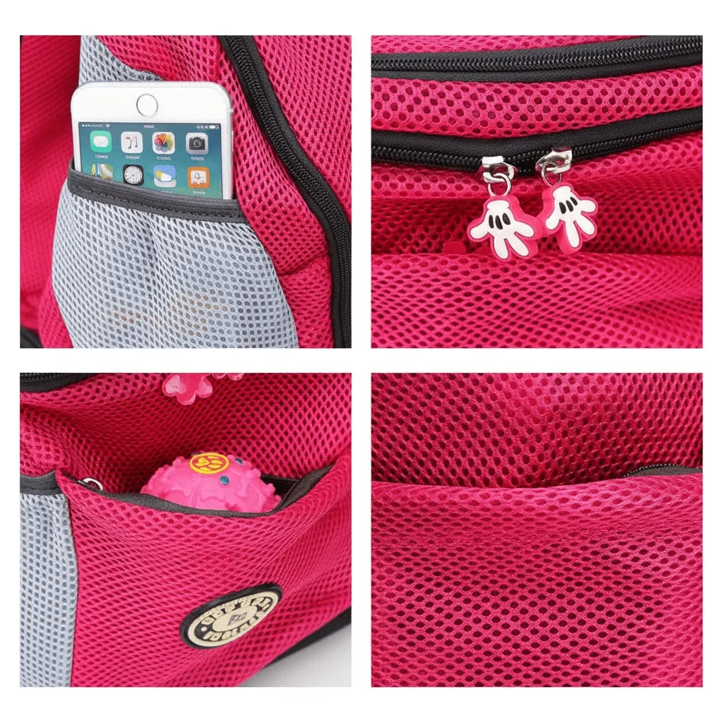 Dog Carrier Backpack with Padded Straps and Breathable Mesh Front-Facing Pet - Image 5