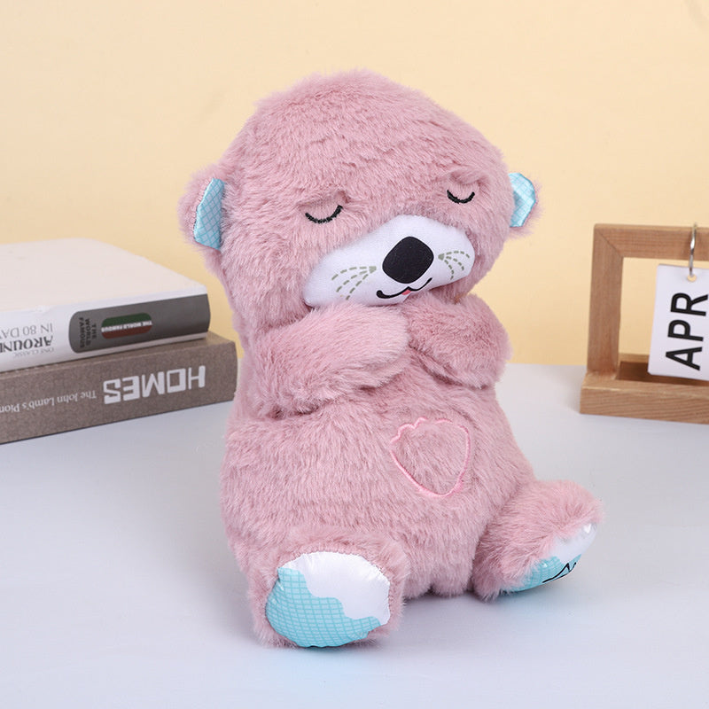 Beruhigender atmender Otter Kuscheltier Schlafhilfe