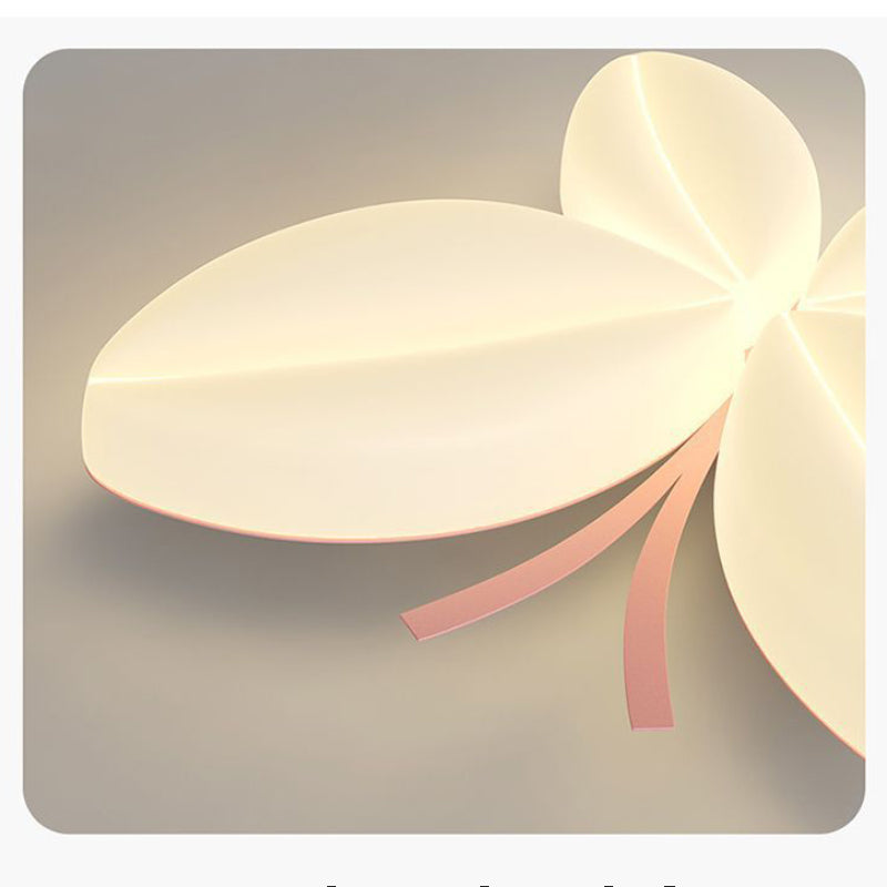 Lampa Sufitowa LED w Kształcie Motyla Stylowe Oświetlenie do Sypialni i Salonu