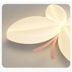 Lampa Sufitowa LED w Kształcie Motyla Stylowe Oświetlenie do Sypialni i Salonu