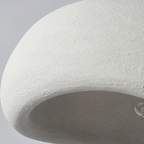 Lampe de plafond minimaliste de style japandi