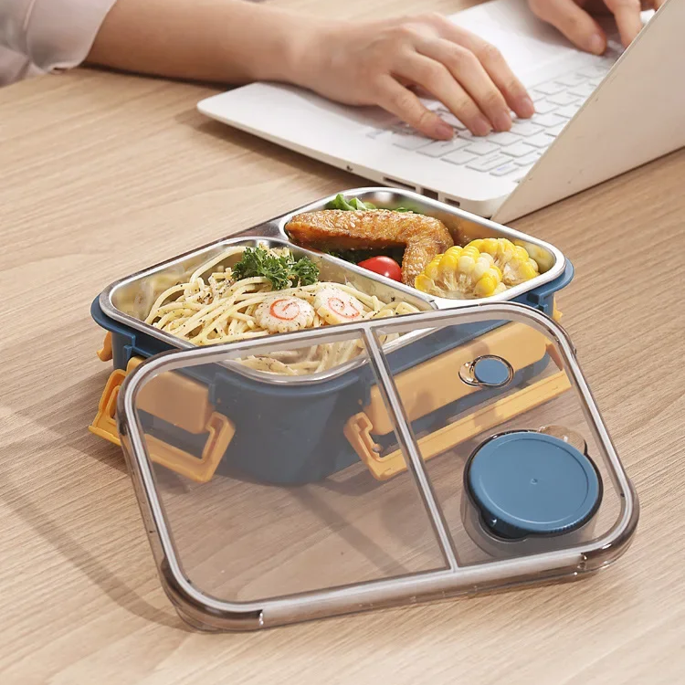 Isolierter thermischer Lunchbehälter, dicht und tragbar