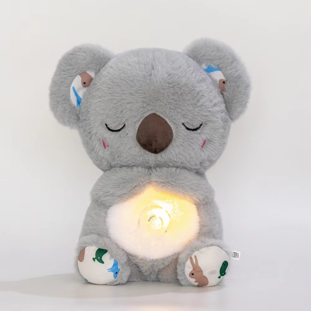 Beruhigender atmender Otter Kuscheltier Schlafhilfe