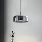 Lampa sufitowa wisząca LED retro z połowy wieku model