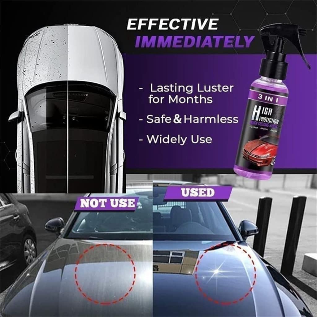 Spray avancé pour voiture Réparation des rayures et protection de la peinture