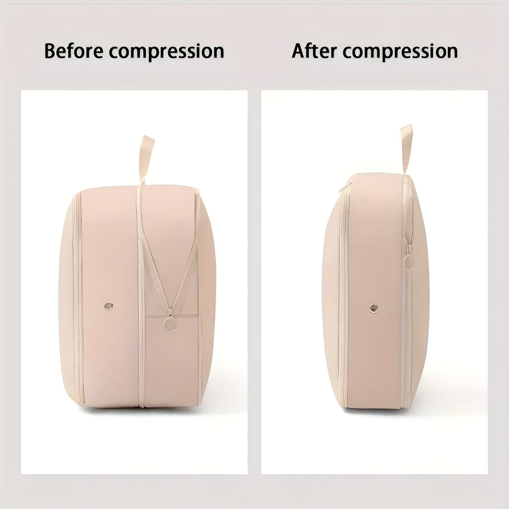 Sacs d'organisation compressibles - Gain de place pour vêtements et linge de maison