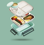 Isolierter thermischer Lunchbehälter, dicht und tragbar