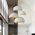 Lampe de plafond minimaliste de style japandi