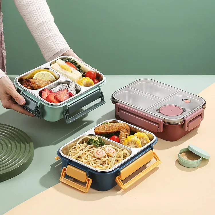 Isolierter thermischer Lunchbehälter, dicht und tragbar