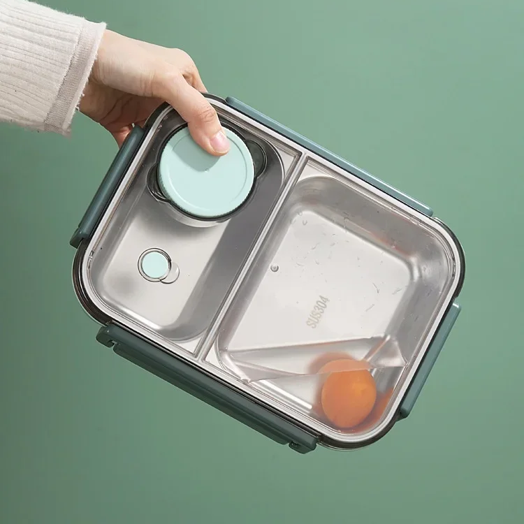 Isolierter thermischer Lunchbehälter, dicht und tragbar