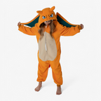 Uroczy kombinezon z polaru dla dzieci z motywem smoka