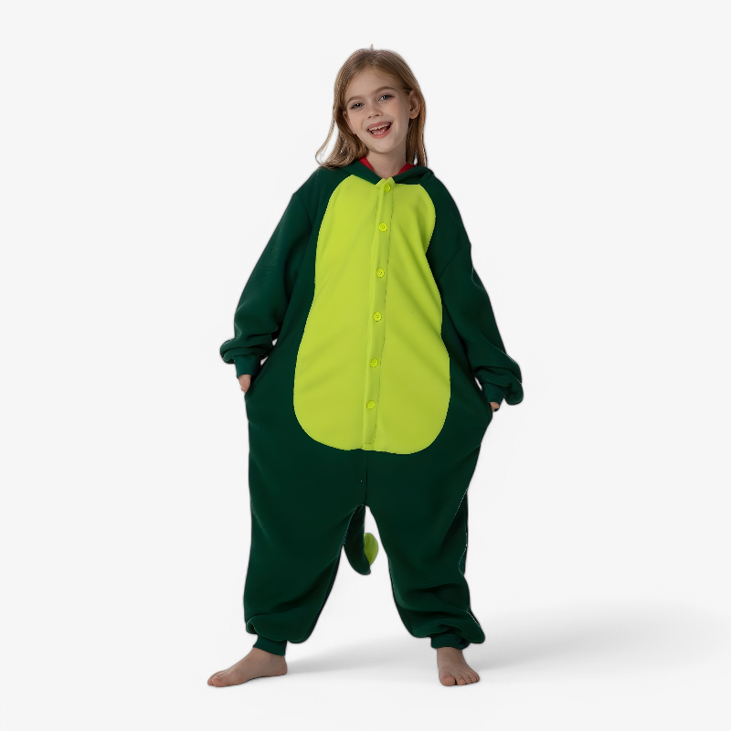 Uroczy kombinezon z polaru dla dzieci z motywem smoka