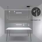 Nowoczesna wisząca lampa LED do wnętrz domowych